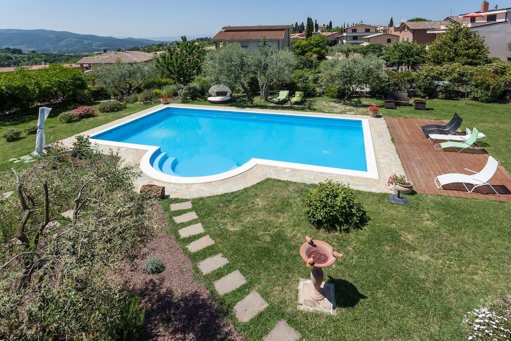 Il Belvederino Bed and Breakfast Brufa Buitenkant foto