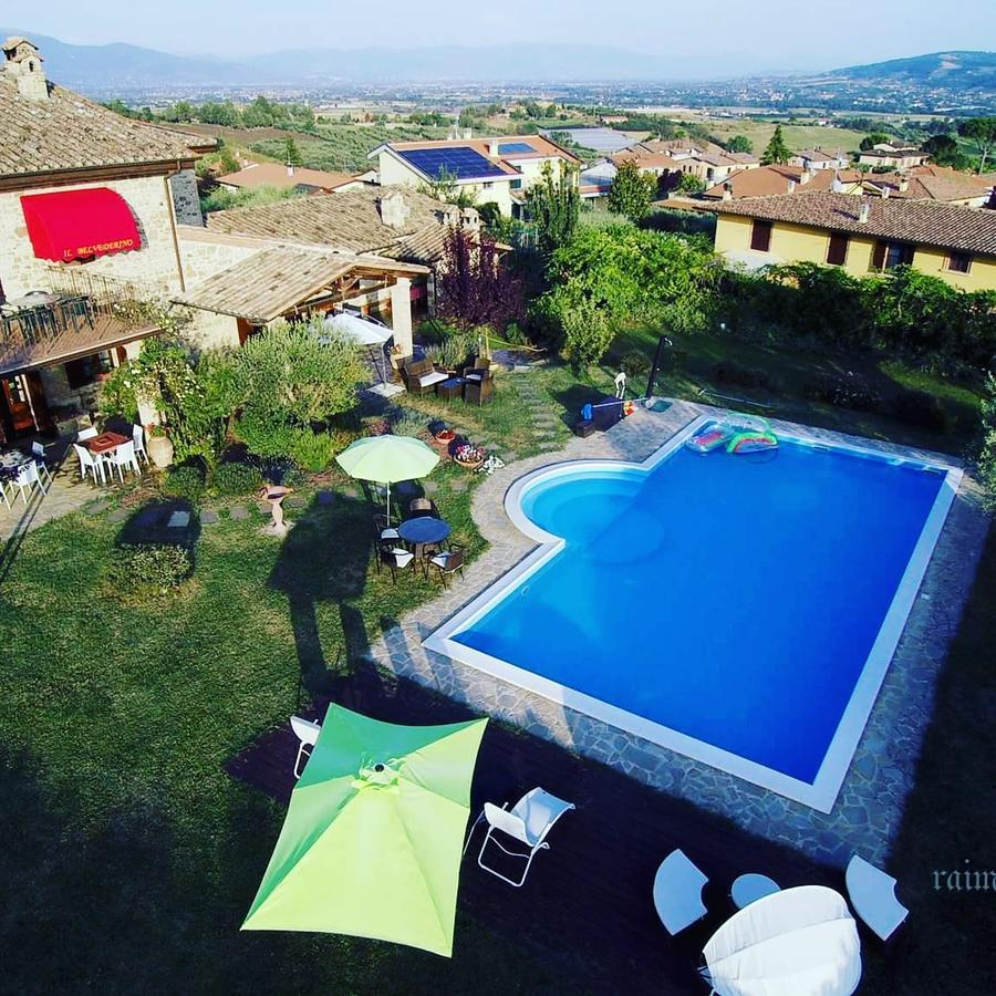 Il Belvederino Bed and Breakfast Brufa Buitenkant foto